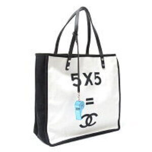 Chanel Canvas Lets Lemon Straight Tote Bag